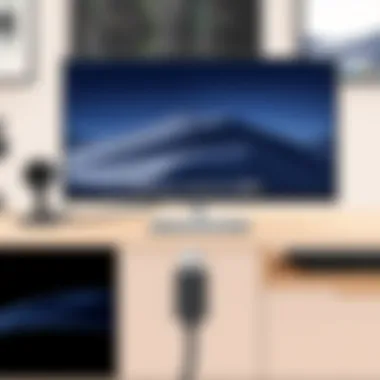 Connecting to a High-Resolution 4K Display High-resolution 4K display connected via HDMI