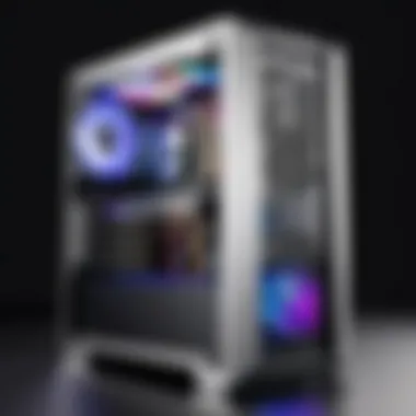 High-performance Gaming PC with 16GB RAM High-performance gaming PC showcasing vibrant graphics