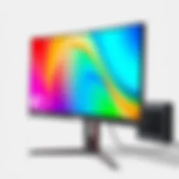 Acer Predator XB272 gaming monitor showcasing vibrant colors