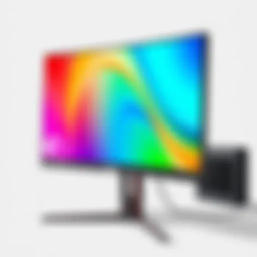 Acer Predator XB272 gaming monitor showcasing vibrant colors