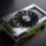 Affordable GeForce RTX graphics card showcasing sleek design