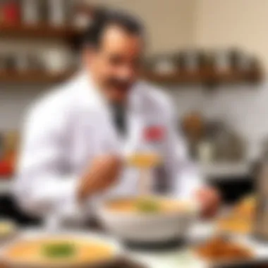 The infamous Soup Nazi scene highlighting social commentary