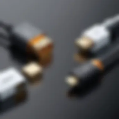 Comparative Analysis of Anker Short Cables and Competitors Anker short cable alongside competing brands for comparison