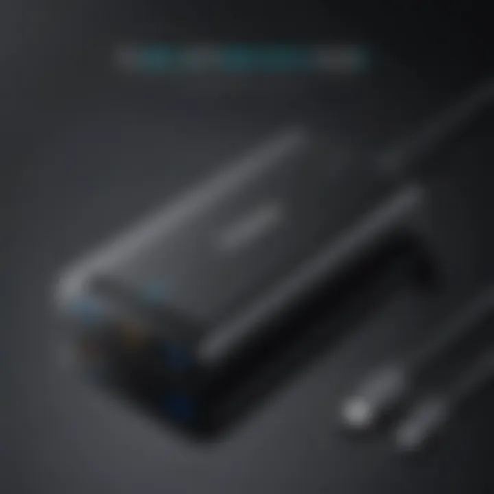 Comparison chart of Anker USB C Power Bank specifications