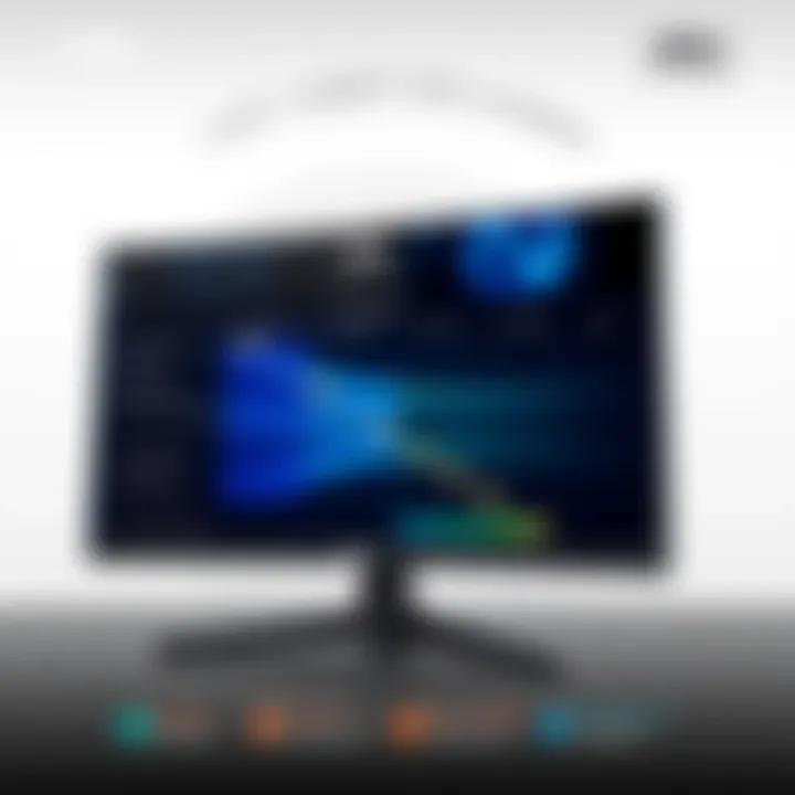 Comparison chart of AOC 12367F against competitor monitors