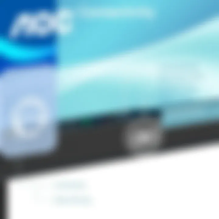 Connectivity options available on the AOC 12367F monitor.