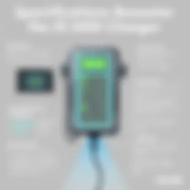 Specifications Breakdown of the Booster Pac ES 5000 Charger Detailed specifications of the Booster Pac ES 5000 Charger highlighted in an infographic