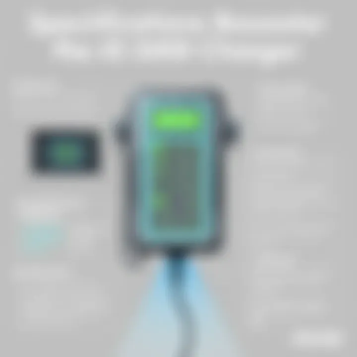 Specifications Breakdown of the Booster Pac ES 5000 Charger Detailed specifications of the Booster Pac ES 5000 Charger highlighted in an infographic