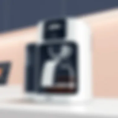 User interface of Braun KF600 Coffee Maker