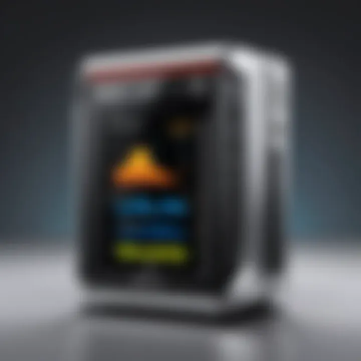 Performance metrics of Buffalo Ministation Thunderbolt 2TB displayed graphically