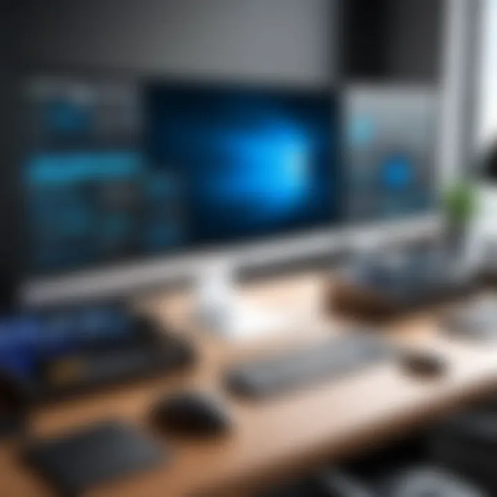 Organized workspace for efficient PC building