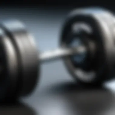 Detailed view of high-quality barbells available at Cap Barbell