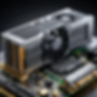 Exploring Advanced Features of Graphics Cards Advanced features of a modern graphics card highlighted