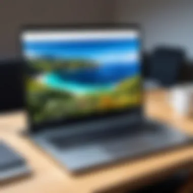 Portable Laptop for Travel Portable laptop in a travel setting