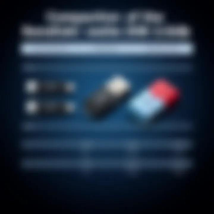 Comparison with Other USB Flash Drives Comparison with other USB flash drives