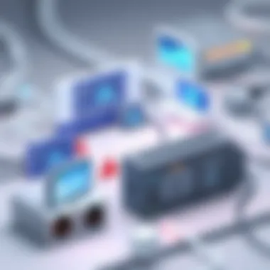 Networking Environments Using 10-Gig Ethernet Technology Visual representation of various networking environments utilizing 10-gig Ethernet technology.