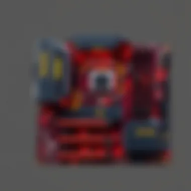 Detailed view of a Z570 motherboard showcasing its architecture