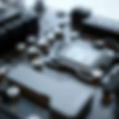 Close-up of Z570 motherboard features highlighting connectivity options