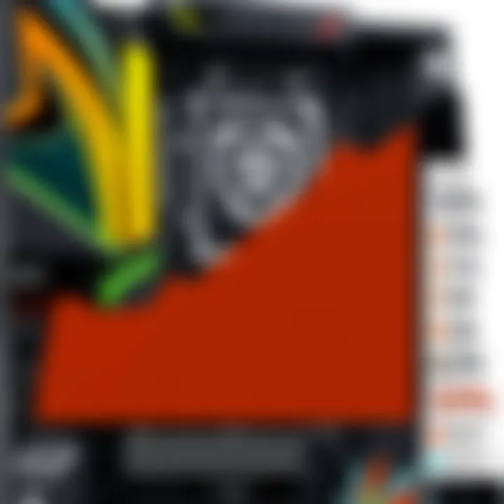 Performance metrics comparison of Z570 motherboards in gaming applications