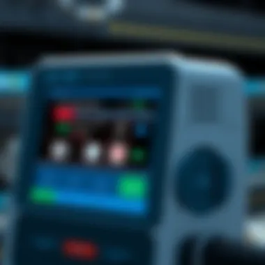 Detailed view of an IDC cable tester displaying its features