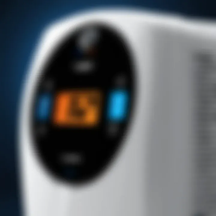 User-friendly interface of the Lasko Simple Touch Ceramic Heater