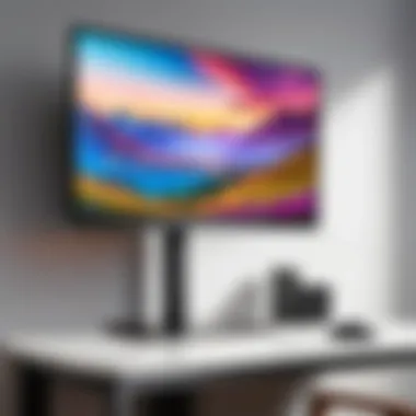 Various types of wall mounts suitable for LG monitors