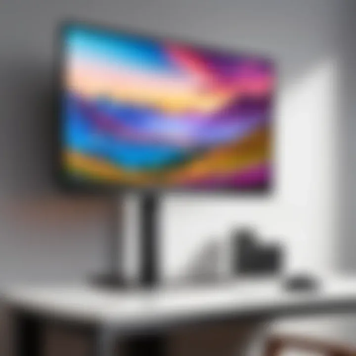 Various types of wall mounts suitable for LG monitors