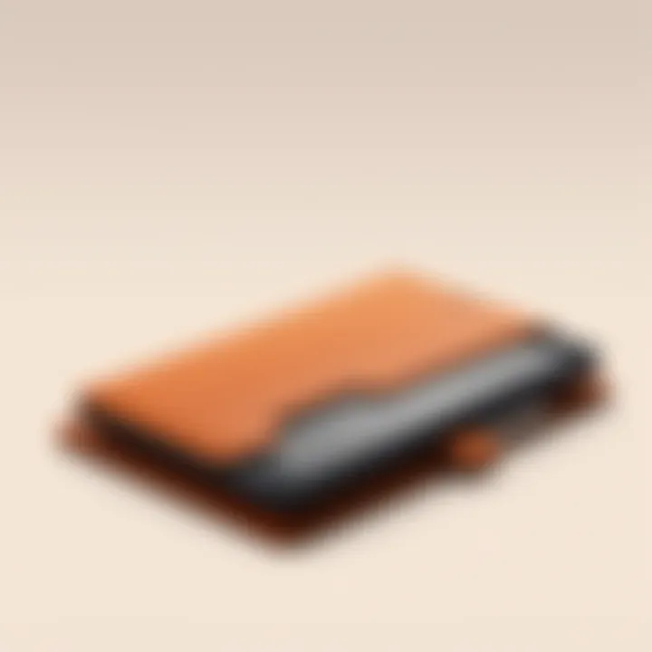 Stylish leather tablet case showcasing elegance and protection