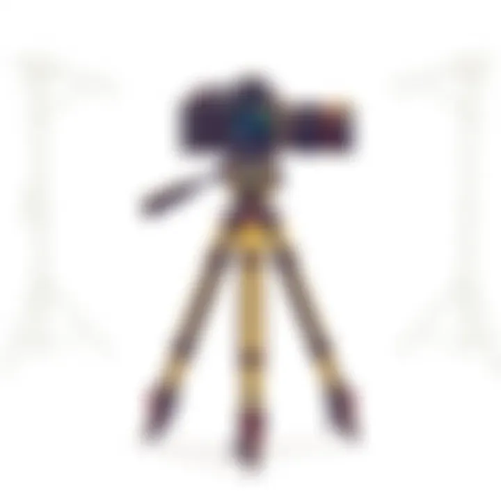 A sturdy tripod suitable for Kodak cameras, illustrating stability and flexibility.