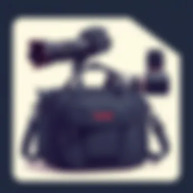 A stylish camera bag specifically designed for Kodak equipment, highlighting both style and functionality.