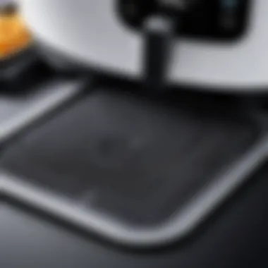 Essential Silicone Mat for Air Frying Close-up of a silicone mat designed for Ultrean air fryers