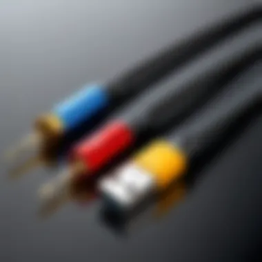 Sound Quality Advantages of Heavy-Duty Aux Cords Illustration showing the sound quality benefits of using heavy-duty aux cables.