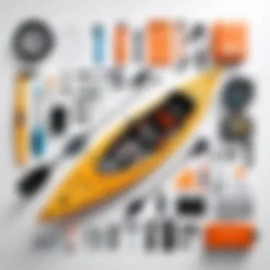 Maintenance Tools for Optimal Kayak Care Maintenance tools arranged neatly for kayak care
