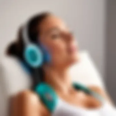User Experience with Pain Relief User enjoying relaxation with the Conair Massager