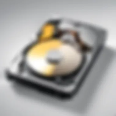 Promotional Hard Drive Deals An eye-catching display of promotional hard drive deals and discounts.
