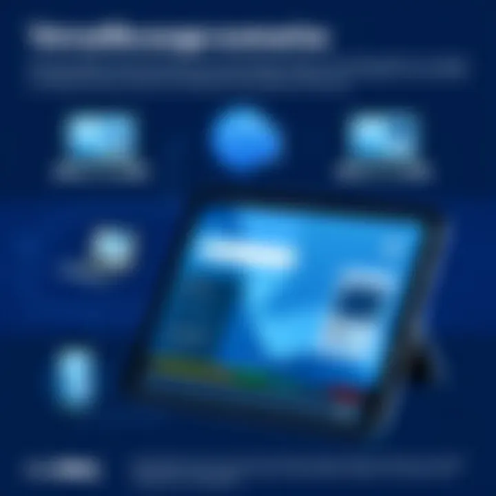 Versatile Usage Scenarios of Dell Portable Tablet Dell tablet being utilized in a variety of settings, demonstrating its versatility