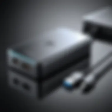 Infographic highlighting advantages and limitations of the Dell USB Type-C charger.