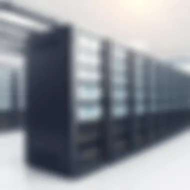 Applications of 42U Server Racks in Data Centers A modern data center featuring multiple 42U server racks in a row