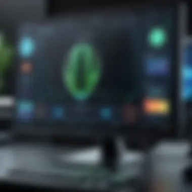 Usability Features of Alien Gaming Monitors User interface demonstration illustrating ease of use in gaming