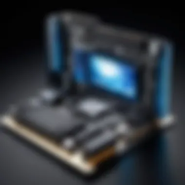 Immersive Gaming Experience with 128GB RAM Gamer immersed in an enhanced gaming experience with high RAM