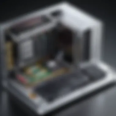 High Performance PC with 128GB RAM High-performance PC setup showcasing 128GB RAM