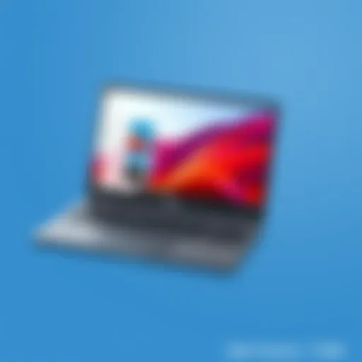 Sleek design of the Dell Vostro 7500 laptop showcasing its modern aesthetics