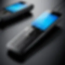 Engenius long range phone showcasing sleek design and features