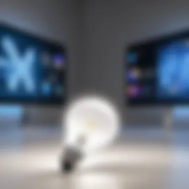 Versatile Applications of GE Basic LED Soft White Bulb Illustration highlighting applications of GE Basic LED bulb in different environments