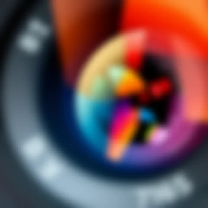 Close-up of Gobe lens showcasing optical quality