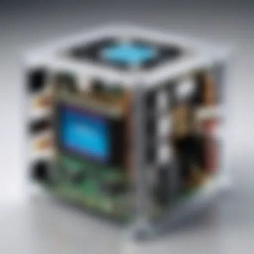Detailed illustration of Infinity Kappa 5.25 architecture