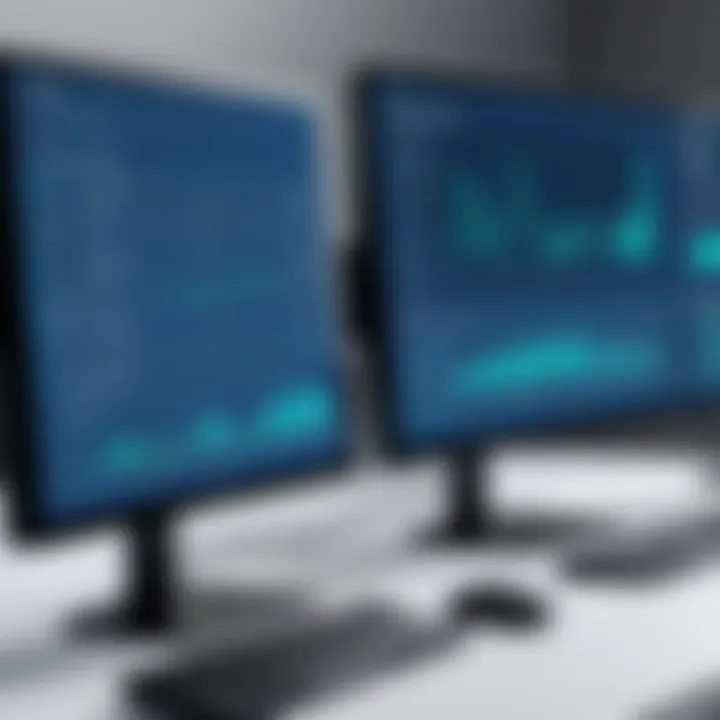 Comparison chart highlighting features of micro monitors vs traditional monitors