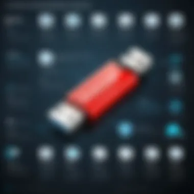 Benefits of Bulk Purchasing A visually striking infographic detailing advantages of bulk flash drive purchases