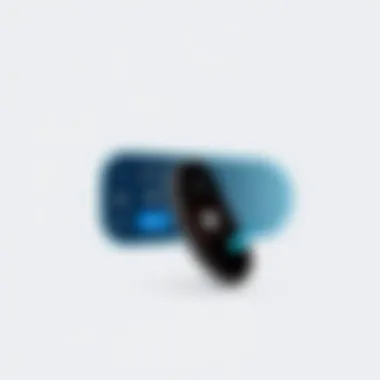 User-friendly interface of a portable hearing aid demonstrating ease of use