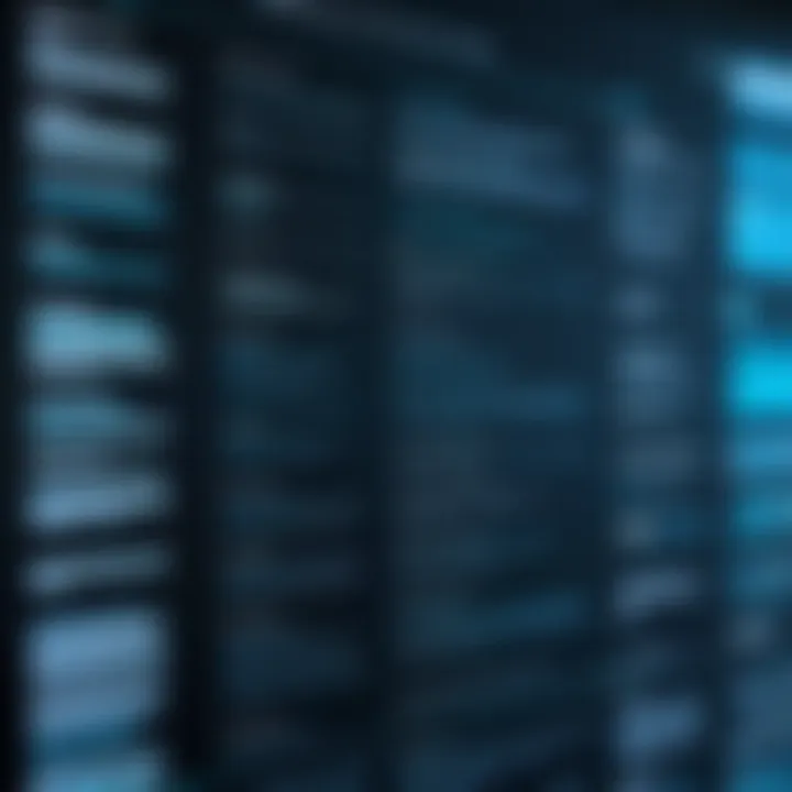 Close-up of a privacy screen displaying its advanced technology features